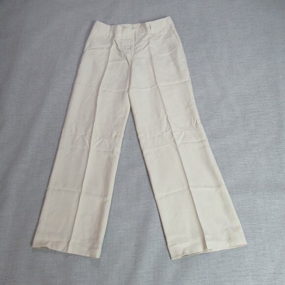 Calvin Klein Pants Womens S Beige Work Dress Closet Staple Neutrals Lightweight - Picture 1 of 11